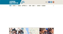 Desktop Screenshot of liverpoolirishfestival.com